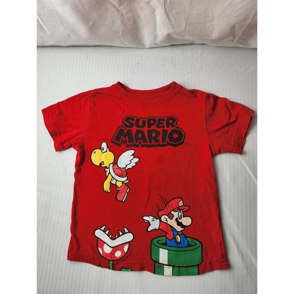 Nintendo toddler super Mario t shirt sz 4 - Picture 2 of 3